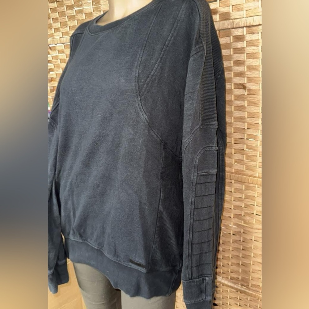 Harley-Davidson Black Textured Sweatshirt